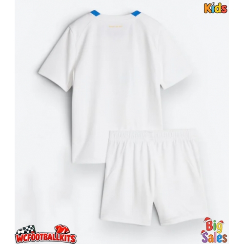 Olympique de Marseille Replica Home Stadium Kit for Kids 2026-27 Short Sleeve (+ pants)